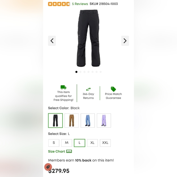 686 GORE-TEX Core Shell Pants - Men's Large Black - Picture 8 of 11